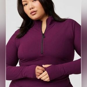 NWT Torrid Active Quarter Zip Top